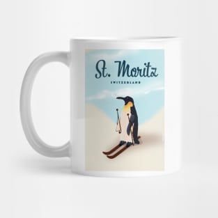 St. Moritz Switzerland ski Mug